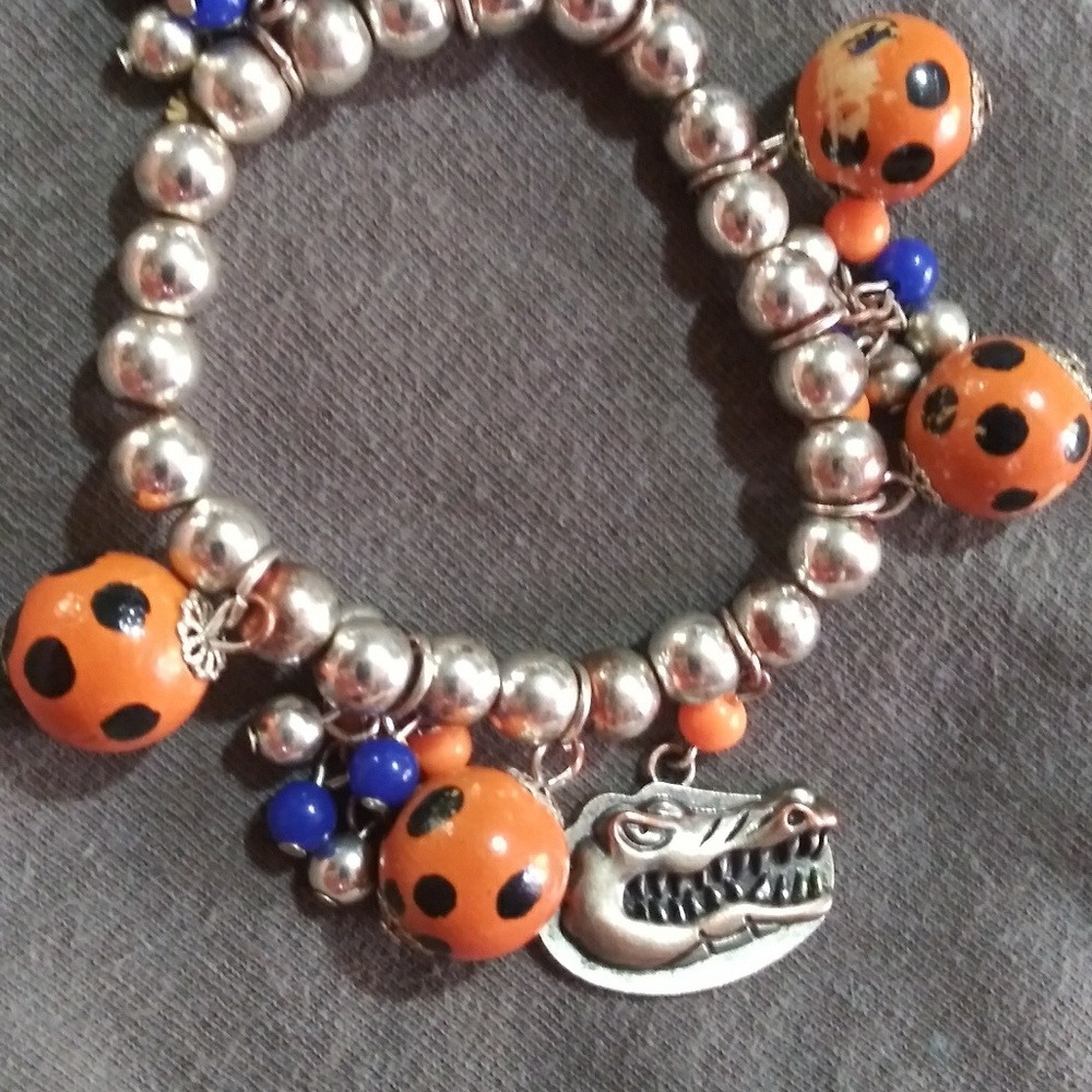 Florida Gators GAME DAY Silver Bracelet